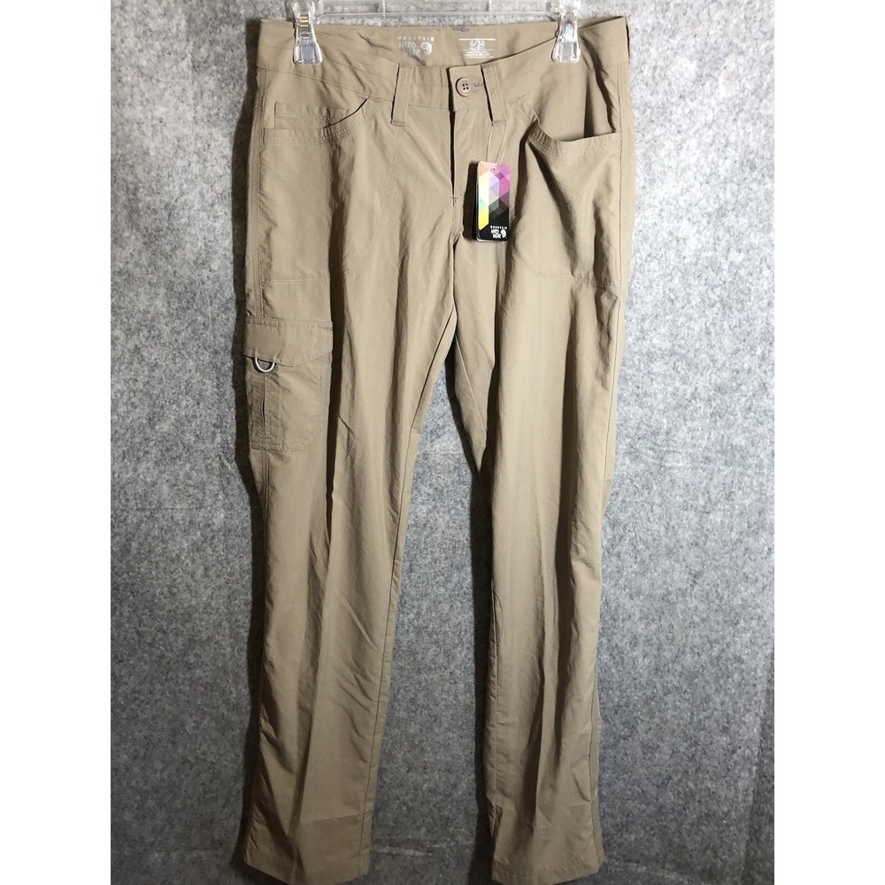 Mountain Hardwear Pants Womens 6 Tan Nylon Torada Outdoors New w